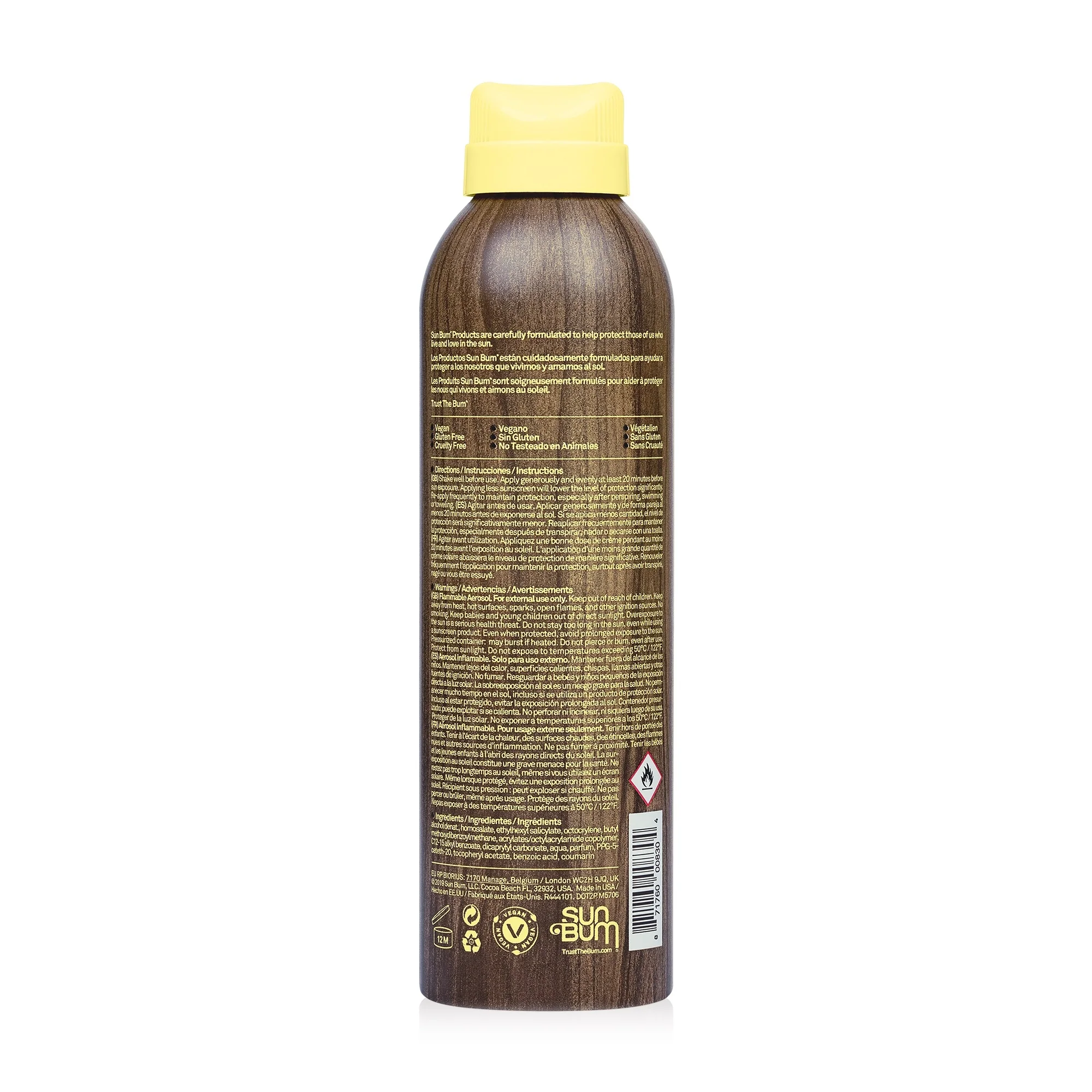 Sun Care SPF30 Sunscreen Spray - Spray solare corpo alta prot.