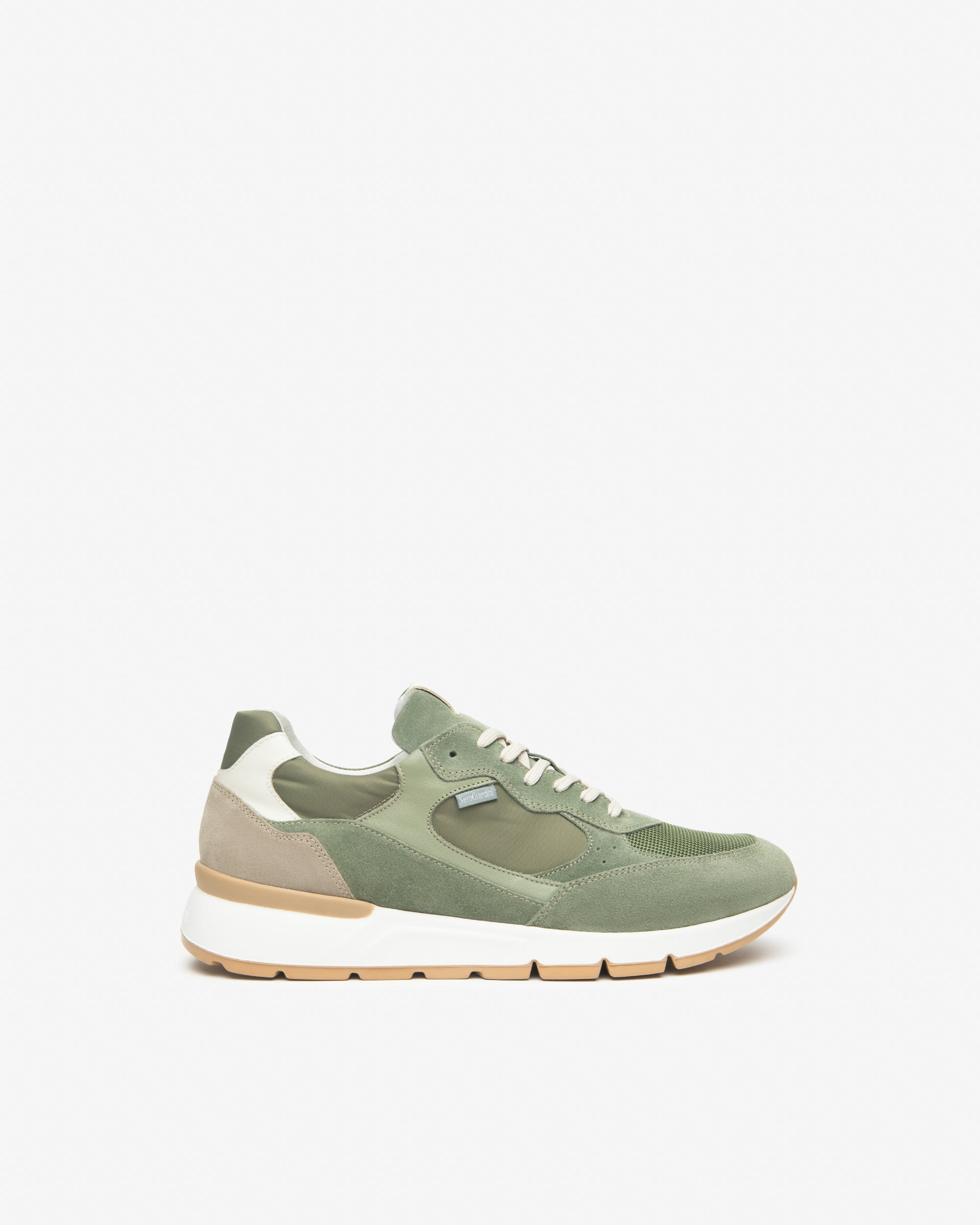  Herren-Sneaker aus Leder, Wildleder und Canvas