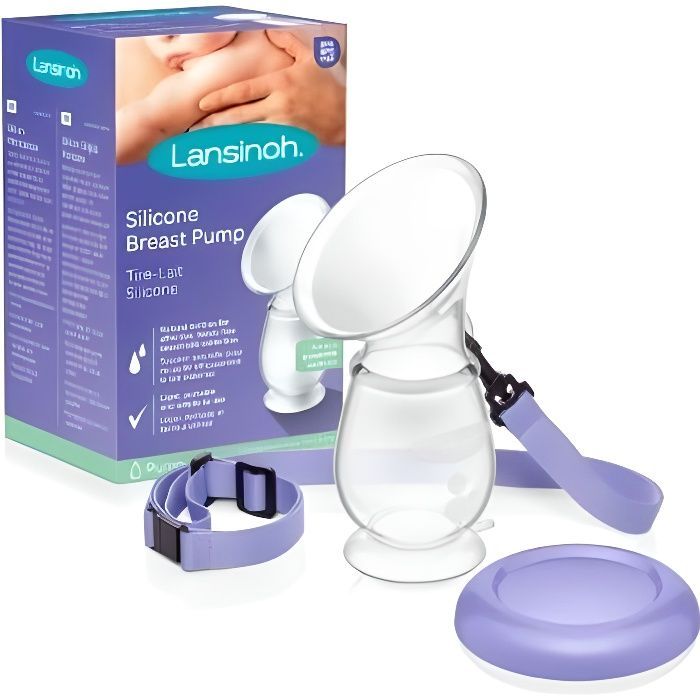 LANSINOH Silicone Breast Pump