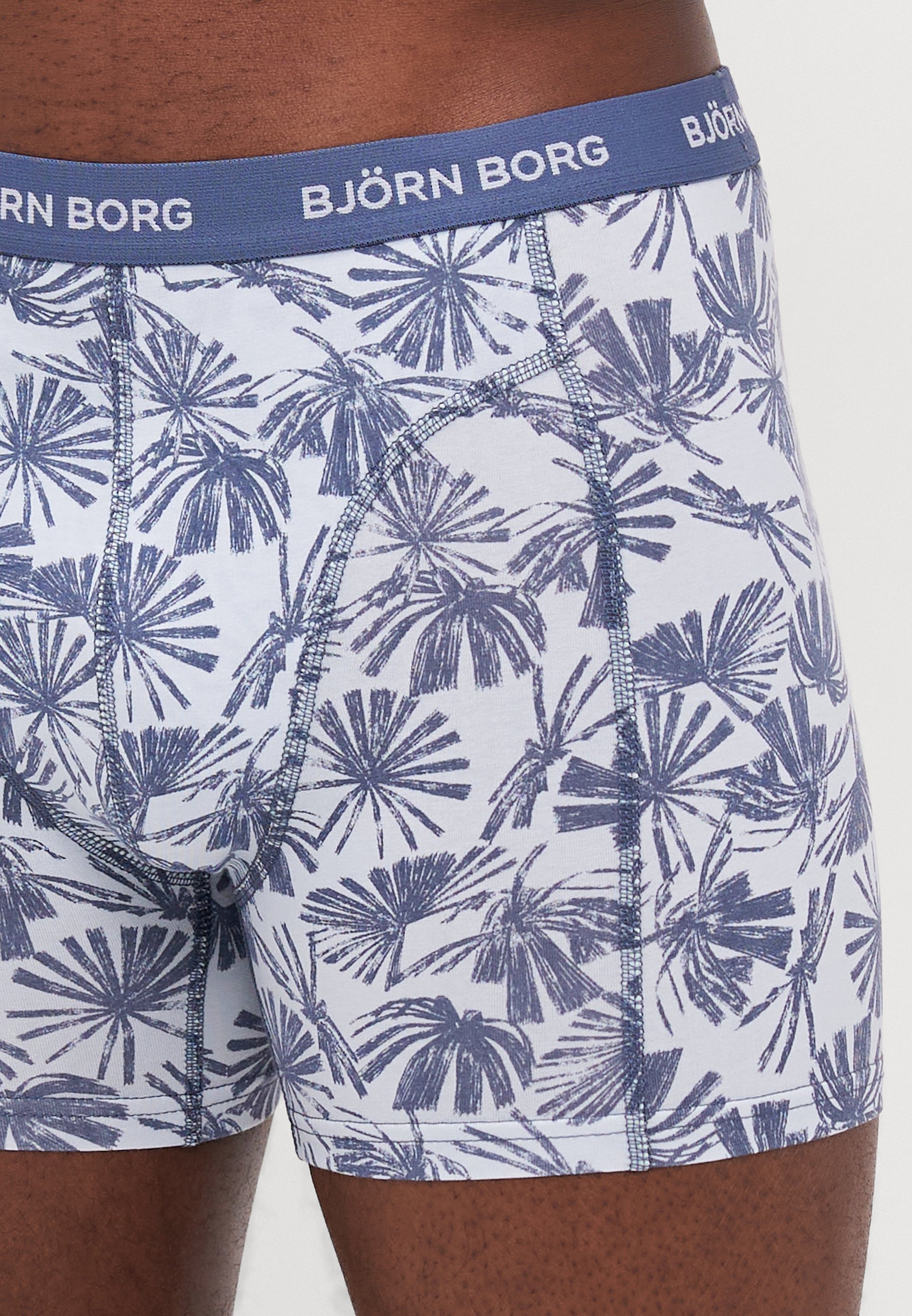 Björn Borg 7er-Pack – Badehosen – schwarz/grün/blau