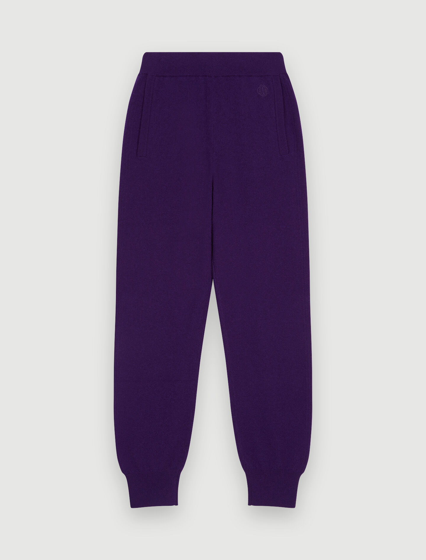 Pantaloni de trening din cașmir - Violet