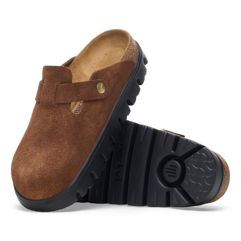 Boston Chunky Pelle scamosciata - Dark Tea/ Black Dark Tea/ Black