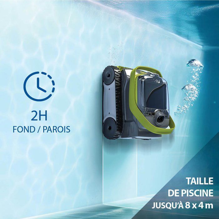 Robot limpiafondos a batería - ZODIAC - PIXEL OP 3220 - Suelo y paredes - Ciclo de 2 horas - Filtro de 150 μm
