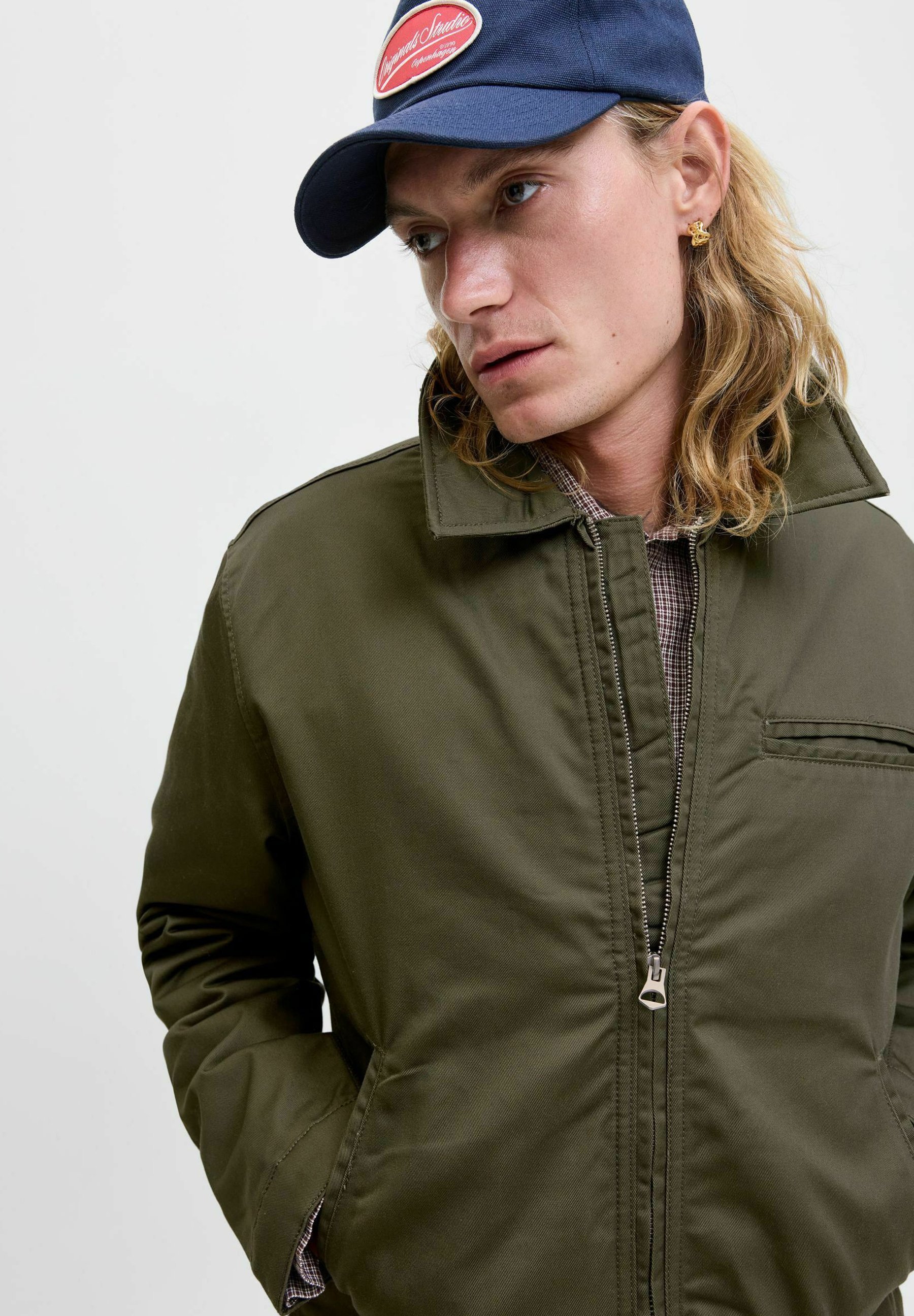 Veste d'été Jack & Jones - olive nuit