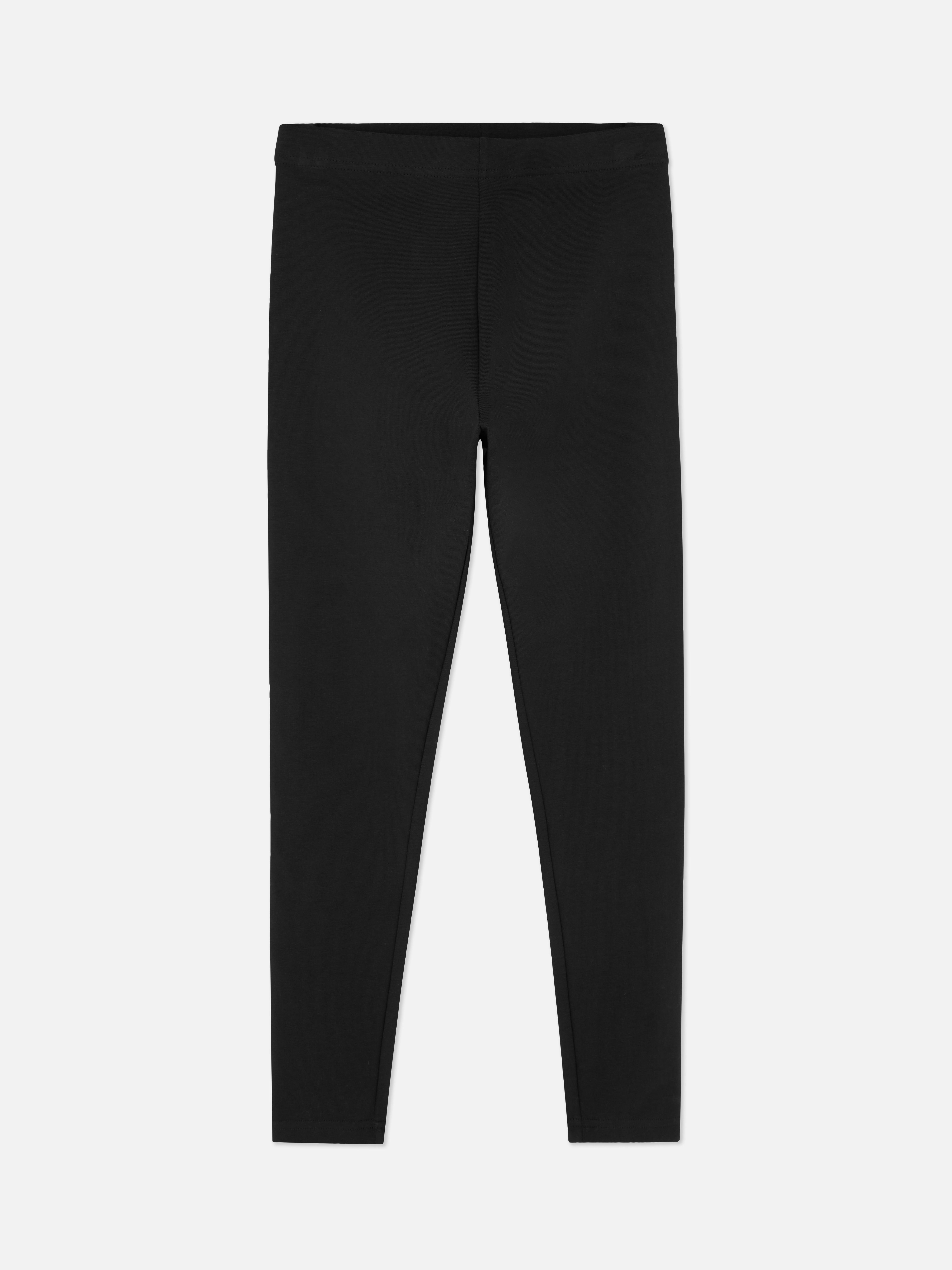 Classic cotton leggings Slim-fit leggings made of soft cotton for lounging