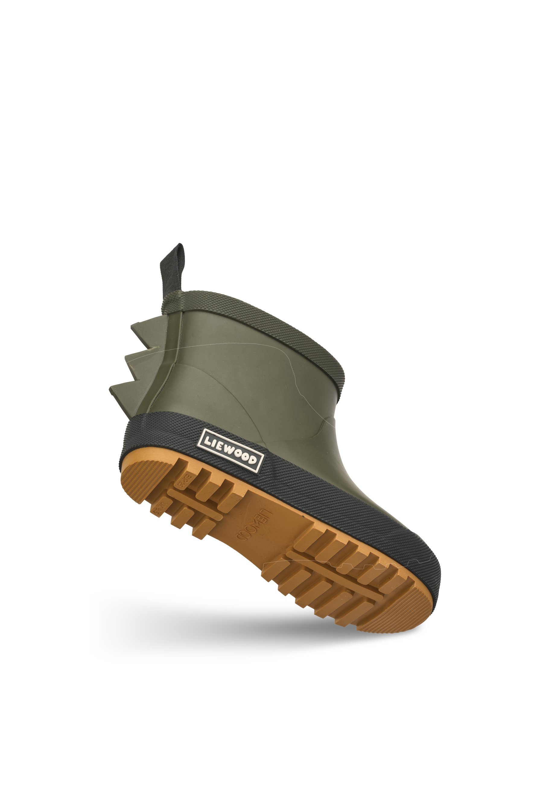 Liewood JESSE DINO THERMO REGENLAARZEN UNISEX - Regenlaarzen - legerbruin