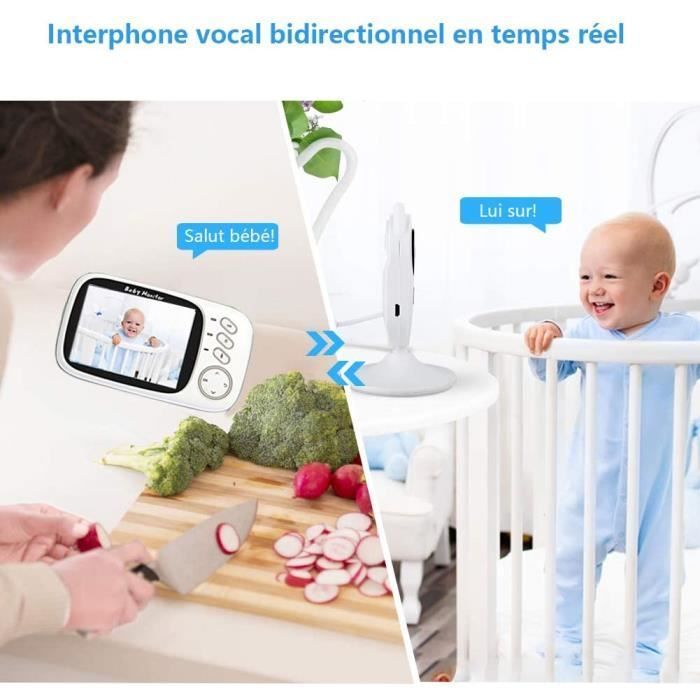 PIMPIMSKY Wireless Video Baby Monitor 3.2