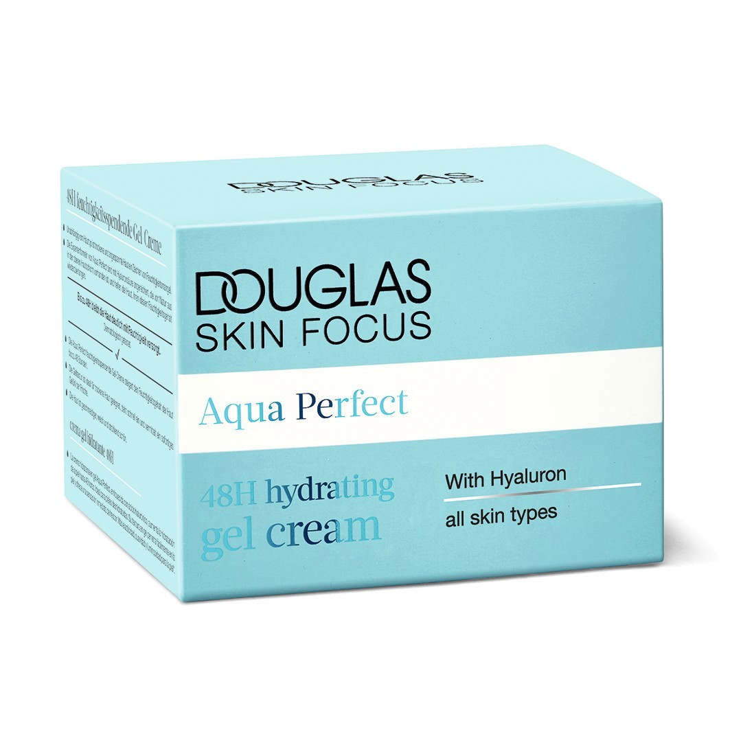 Douglas Collection Skin Focus Aqua Perfect 48H mitrinošs želejveida krēma dienas krēms - 50 ml