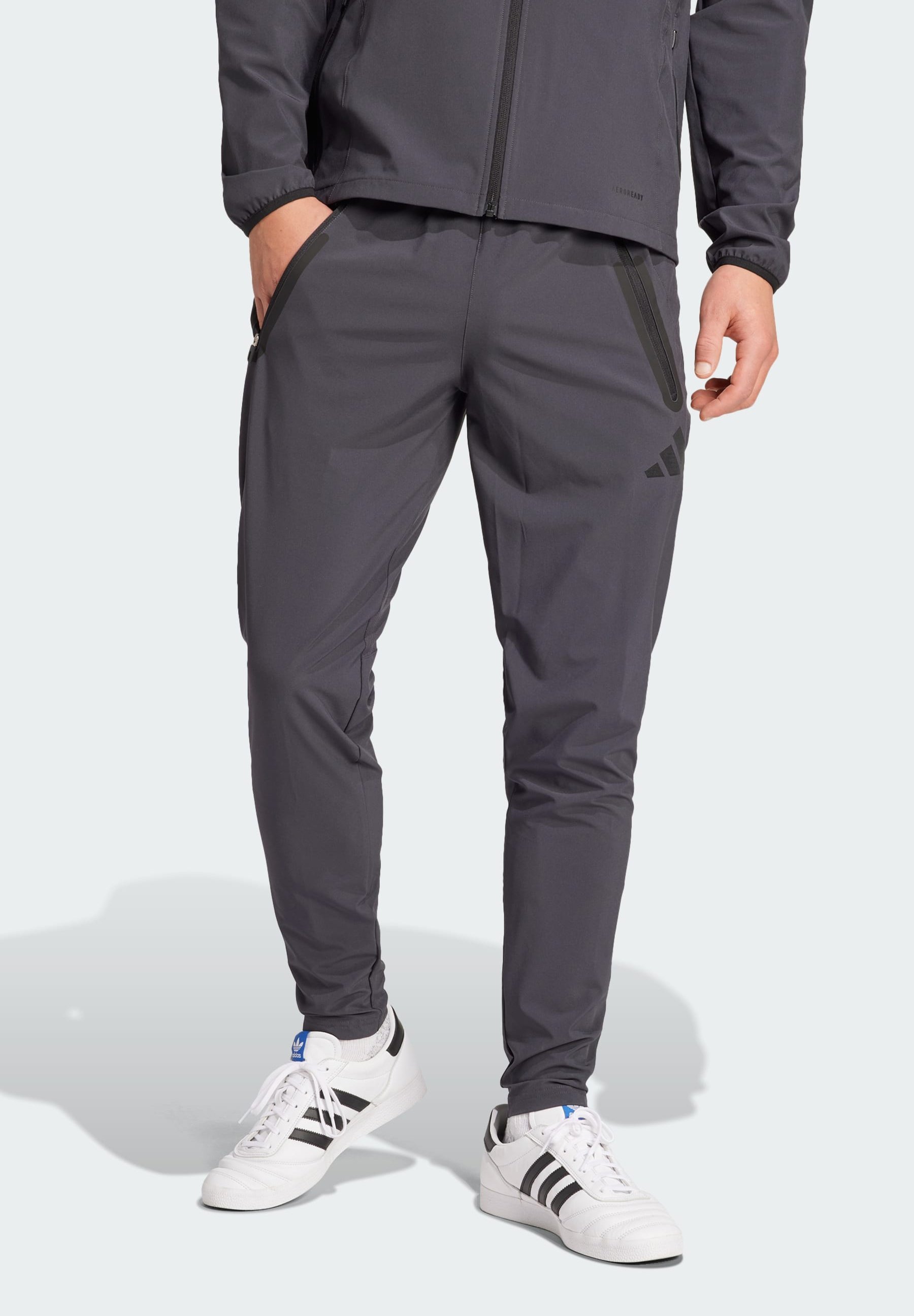 Pantaloni da viaggio adidas Performance TIRO 25 PRO VIS TECH - Pantaloni da tuta - carbonio