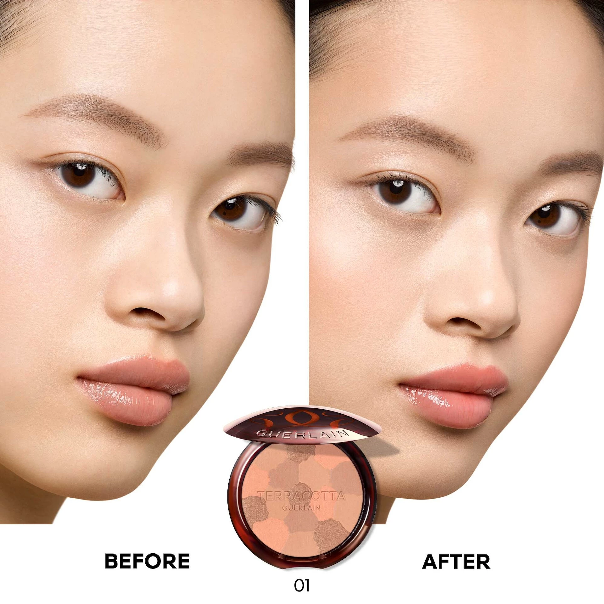 Pudră bronzantă Terracotta Light 01 Light Warm - GUERLAIN