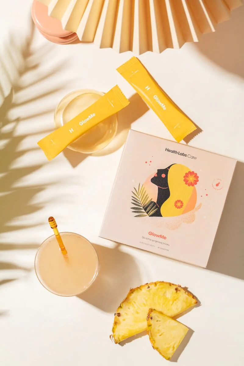 Health Labs GlowMe Ananas, Proszek