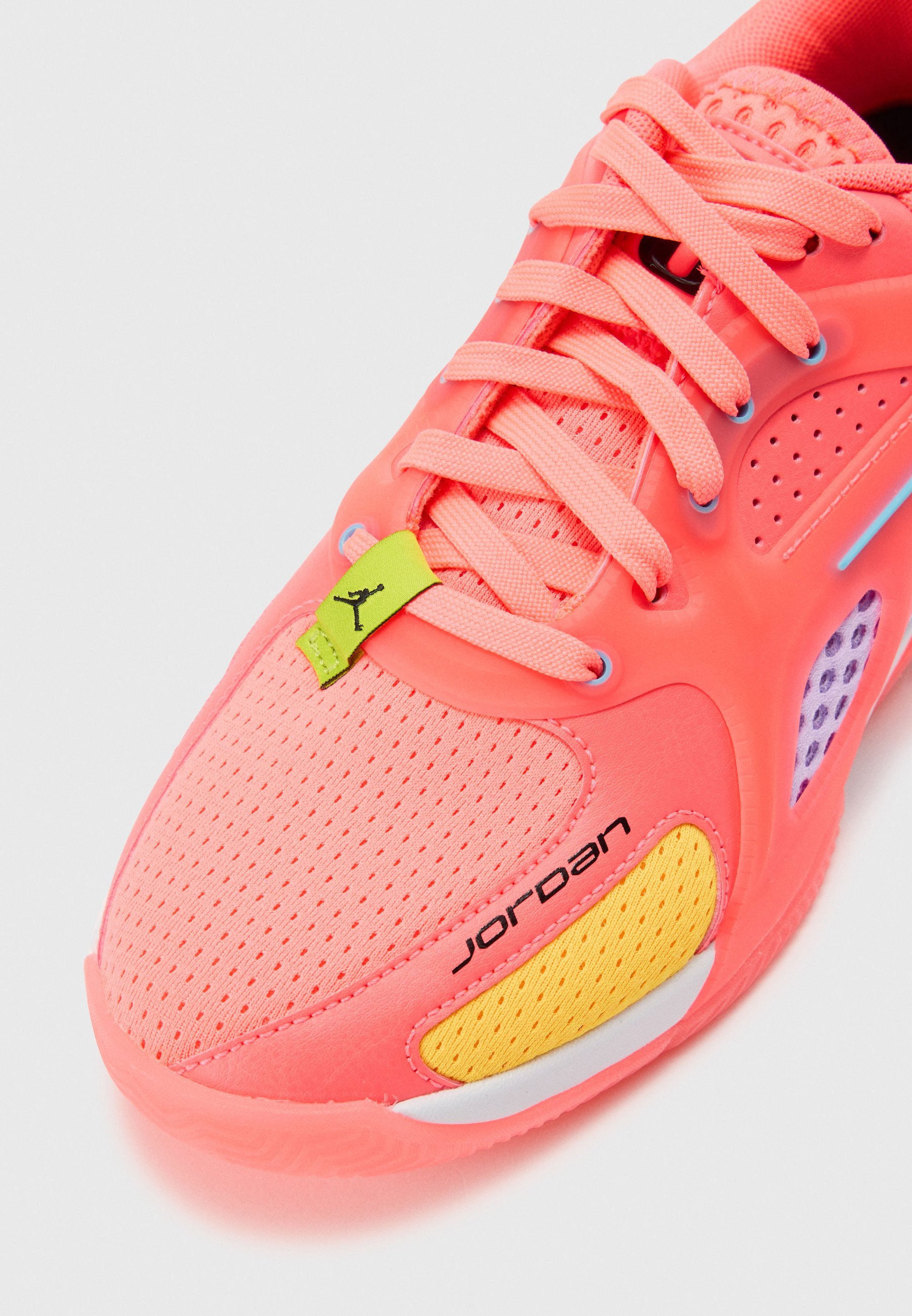 Jordan JORDAN HEIR - Scarpe da basket - hot punch/nero/arancione laser/cyber