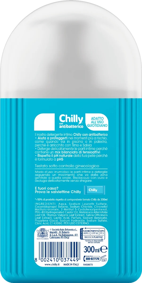 CHILLY Antibacteriële Reiniger 300 ml Reinigend en antibacterieel