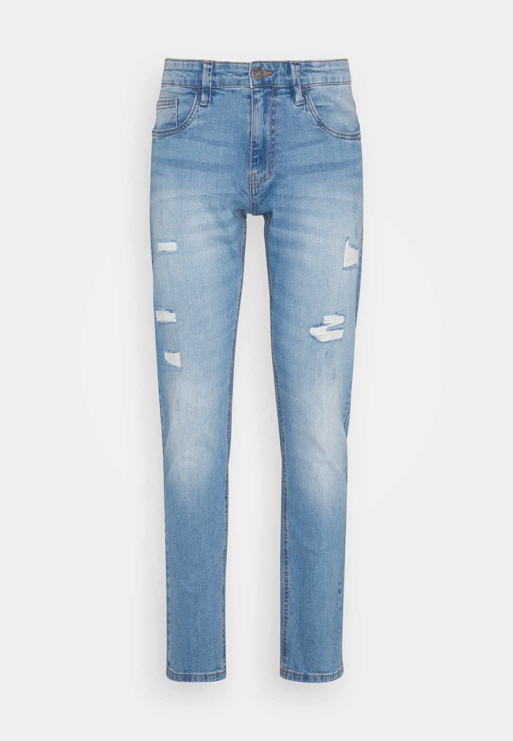 INDICODE JEANS Slim fit jeans - blauwe wassing
