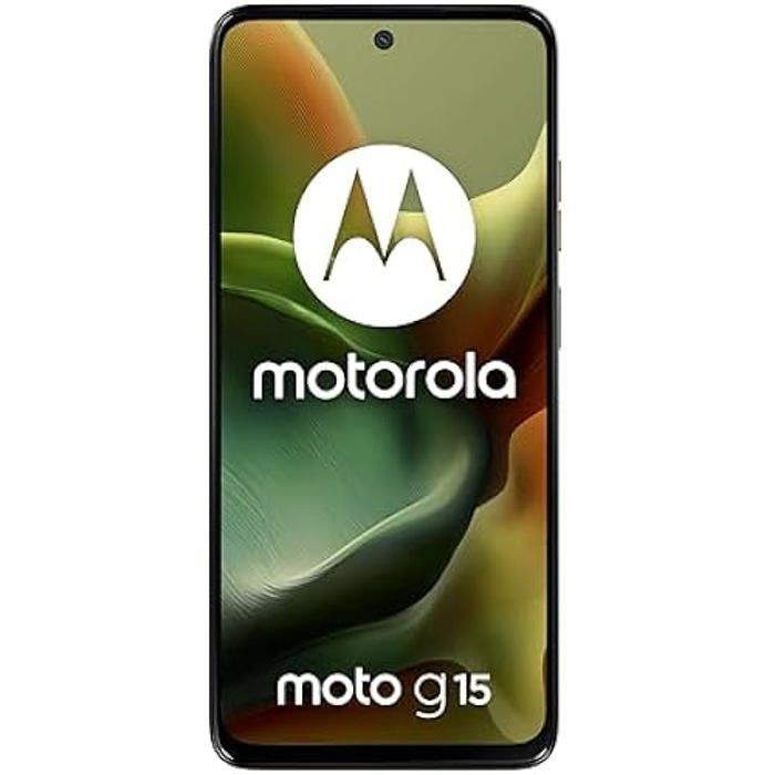 Smartphone - MOTOROLA - Moto G15 - 8GB RAM - 256GB - Dual 50MP Camera - 6.72
