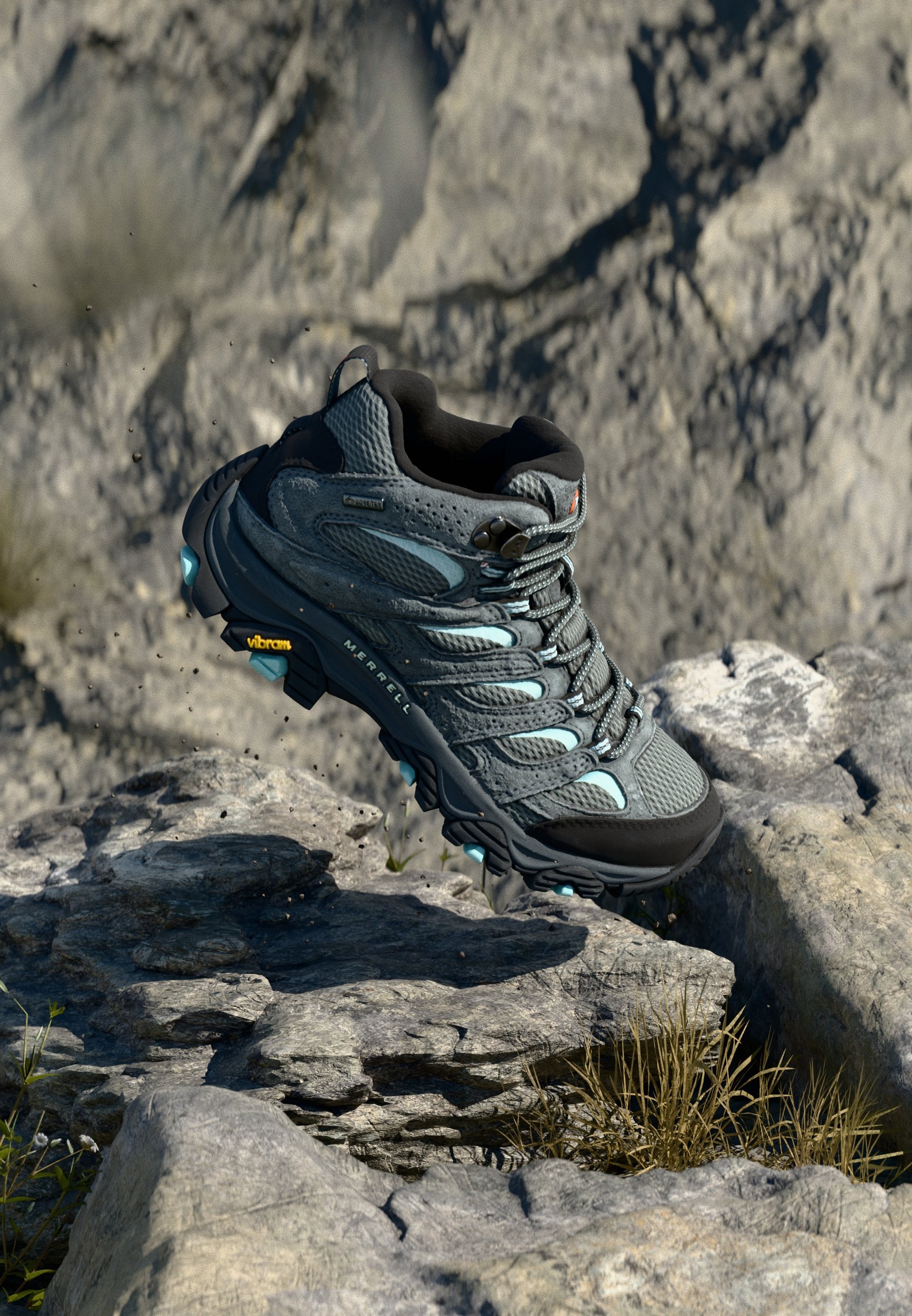 Merrell MOAB 3 MID GTX - Wanderschuhe - Sedona Salbei