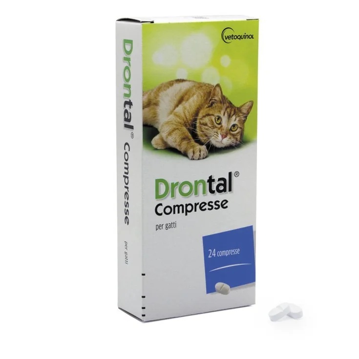 DRONTAL Drontal Chat Vetoquinol 24 comprimés