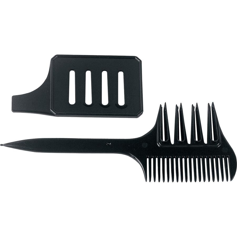 Peine profesional para mechas Efalock con plantilla – 1 unidad
