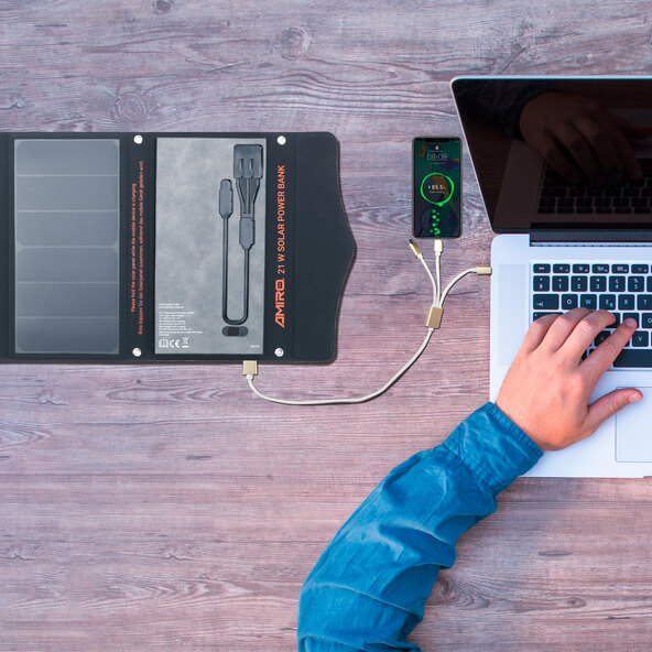 Pannello solare con power bank LX PB 21