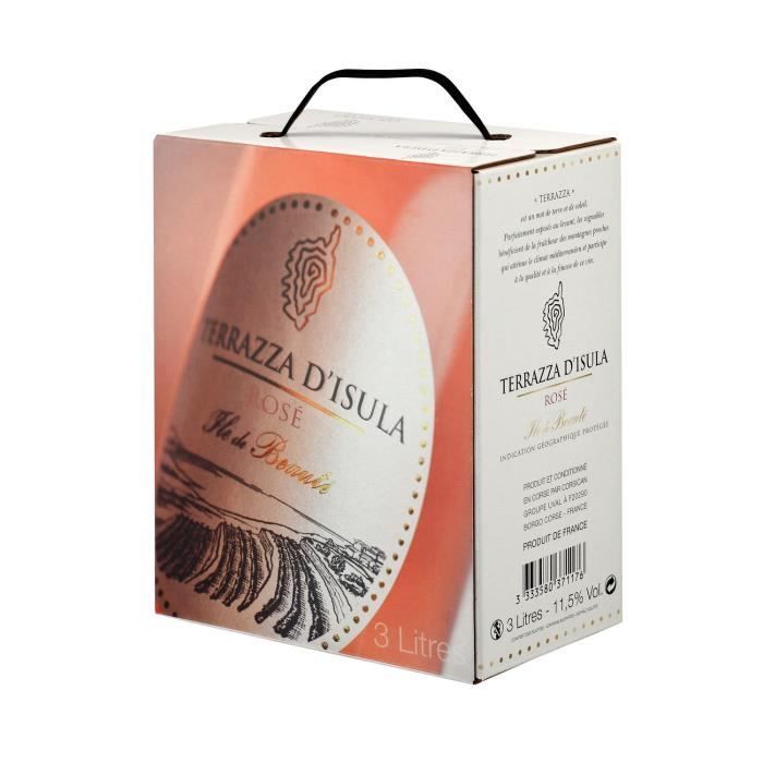 BIB 3L Terrazza d'Isula - IGP Ile de Beauté - Vino rosado