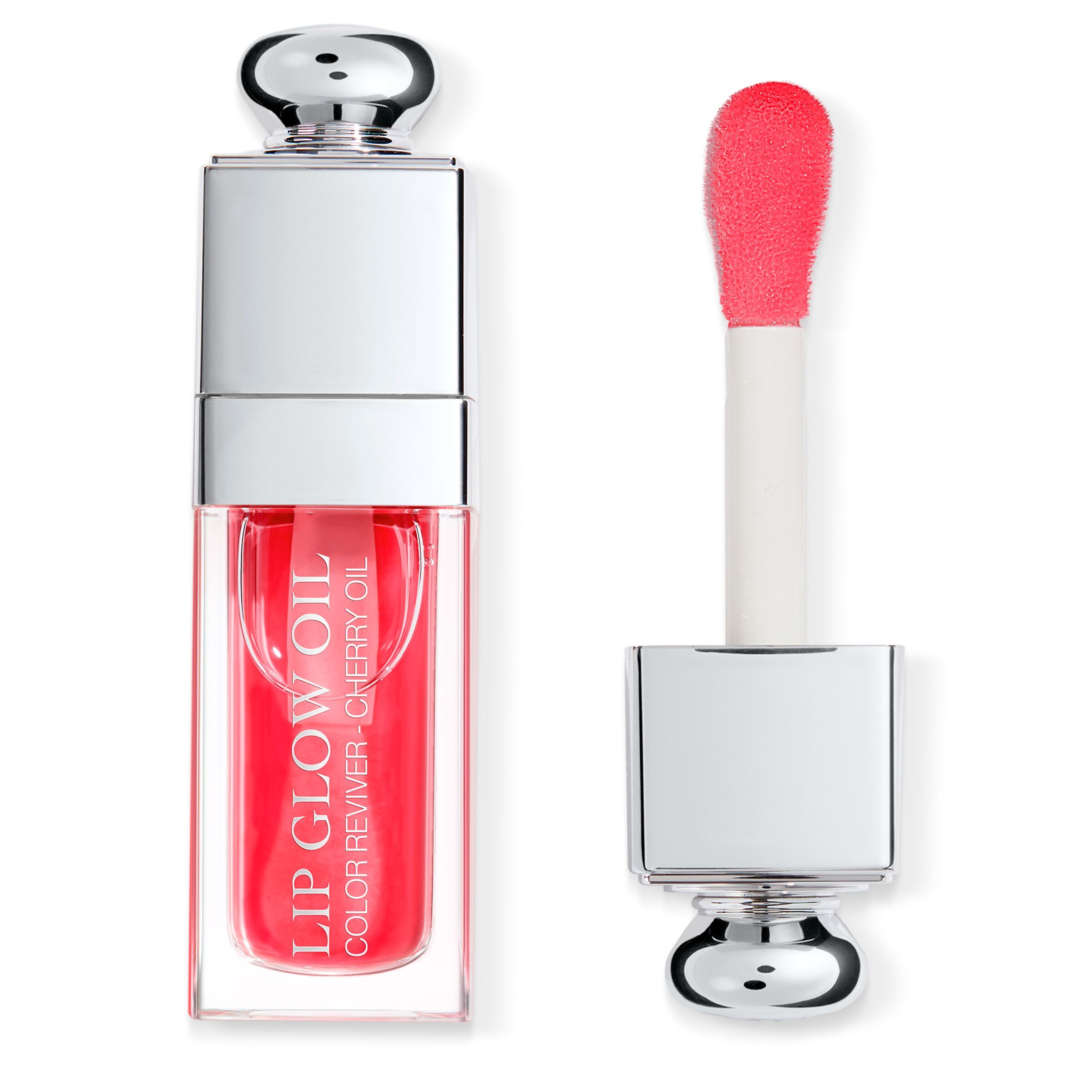 DIOR LIP GLOW OIL barojoša lūpu eļļa ar spīdumu — krāsas pastiprinātājs — bagātināta ar ķiršu eļļu Luksusa lūpu balzami un kopšana
