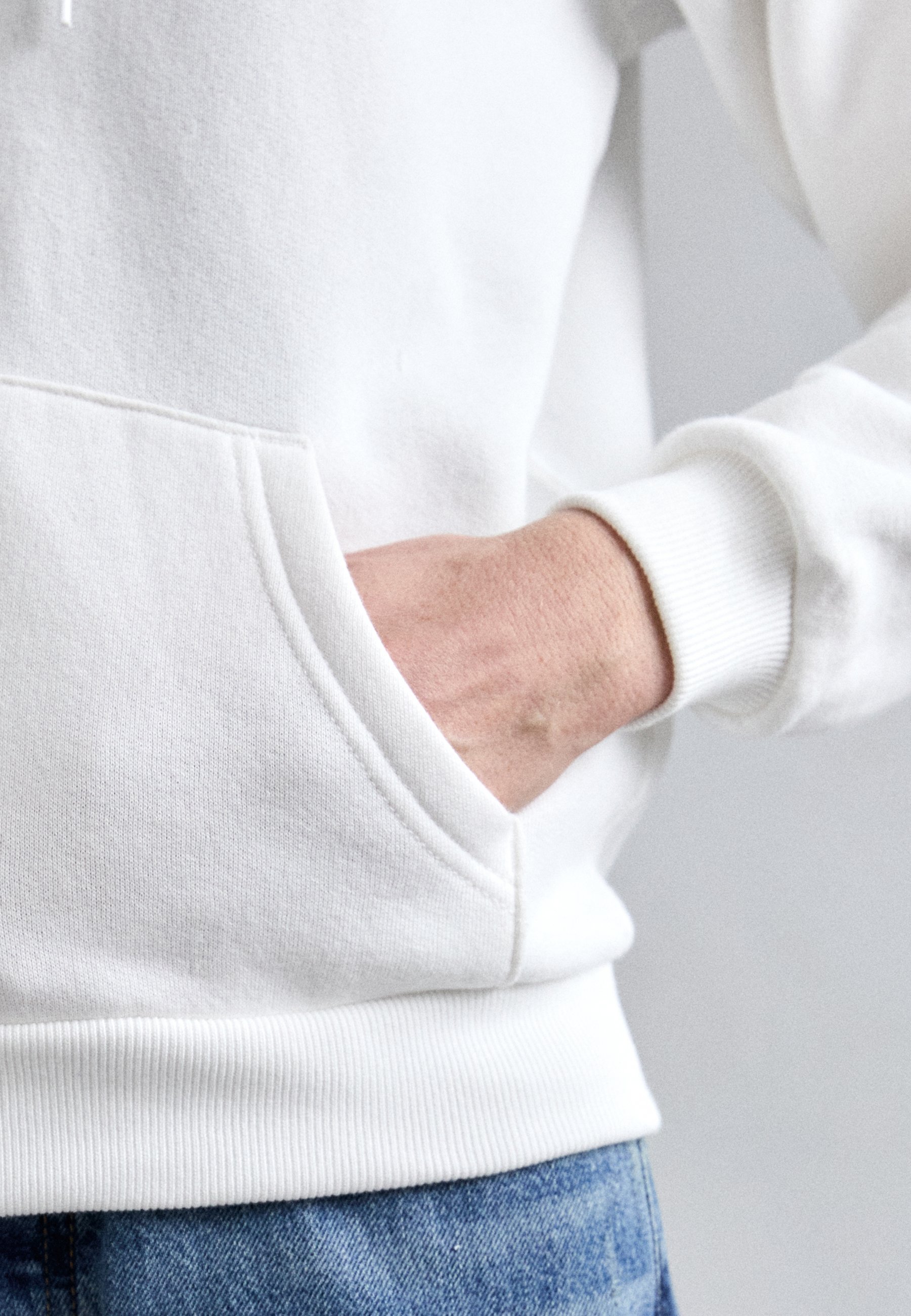 Polo Ralph Lauren hoodie met volledige ritssluiting - Sweatshirt met ritssluiting - wit