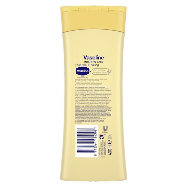 Vaseline Intensive Care Essential Healing ķermeņa losjons 400 ml
