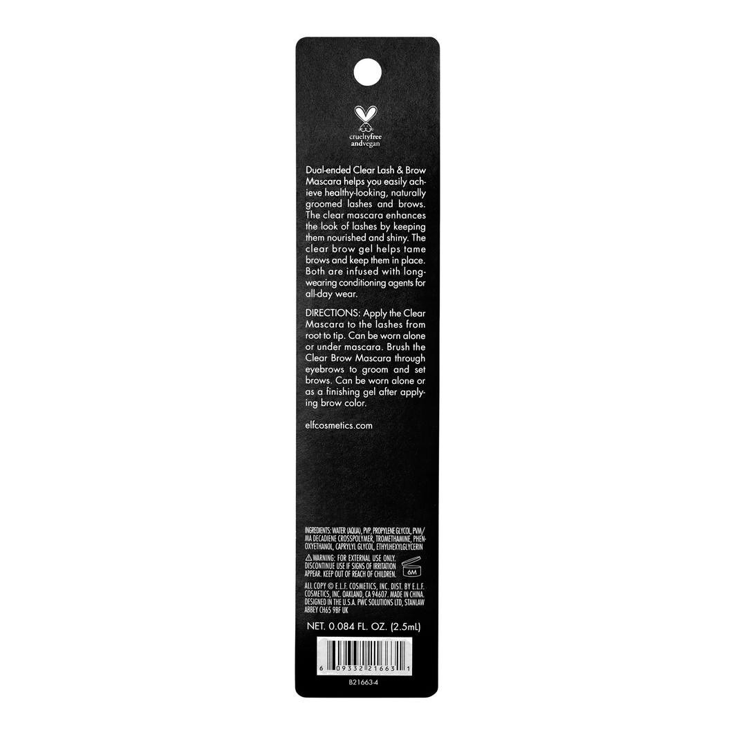 Řasenka Elf Cosmetics Clear Brow & Lash Mascara - 2,5 ml