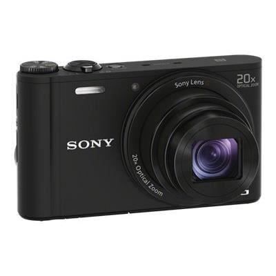 Cámara compacta SONY DSC-WX350 - Sensor CMOS de 18 MP, zoom de 20x - Negra