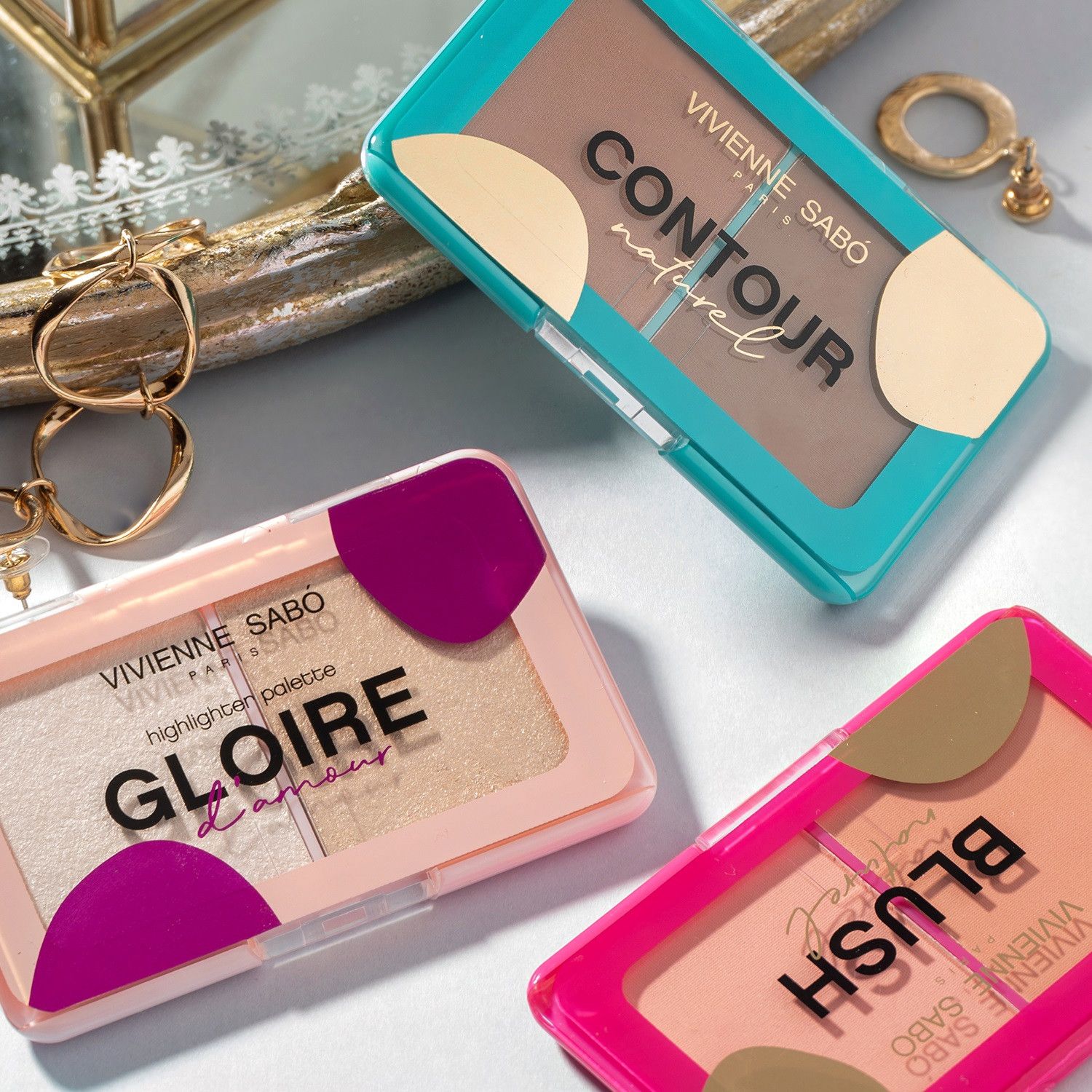 Contour Naturel paleta za konturiranje lica