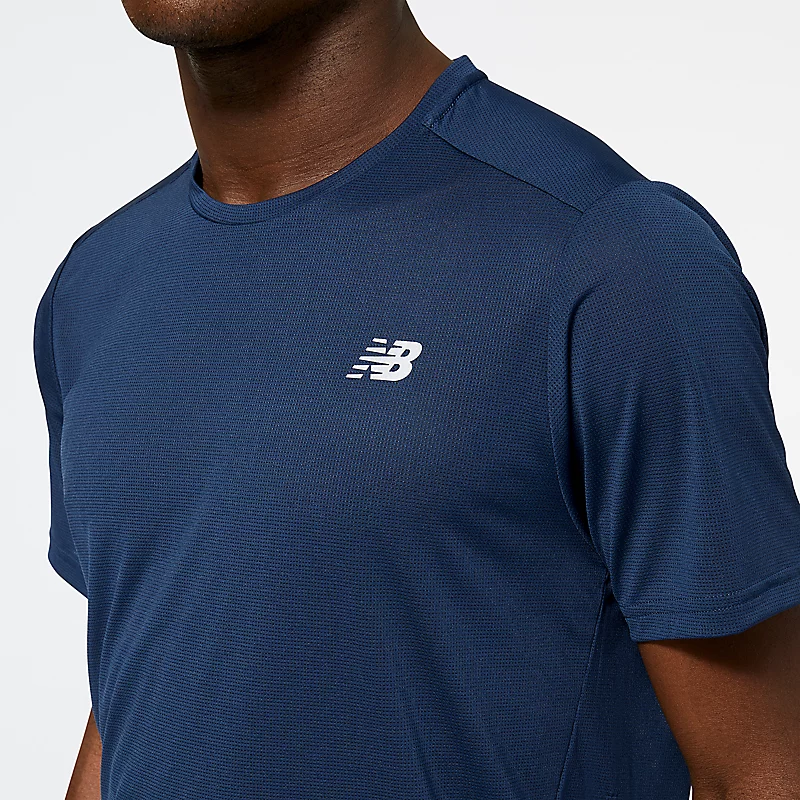 Koszulka męska Accelerate z krótkim rękawem – NATURALNY INDYGO