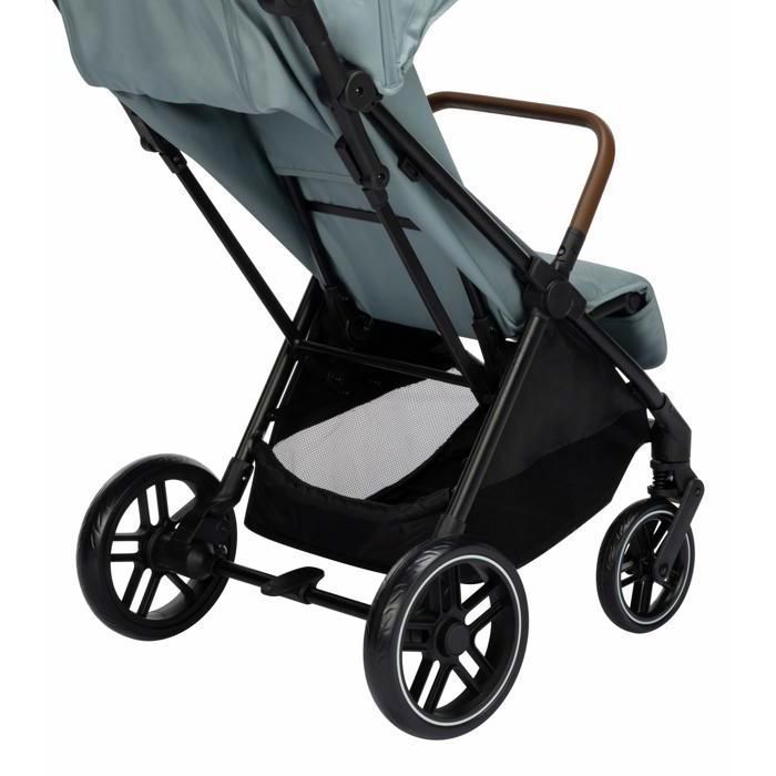 BEBECONFORT Indra, Poussette compacte, 0-4 ans,Pliable, Position Couchée, Housse Pluie Incluse, Compatible Sièges Auto, Mineral