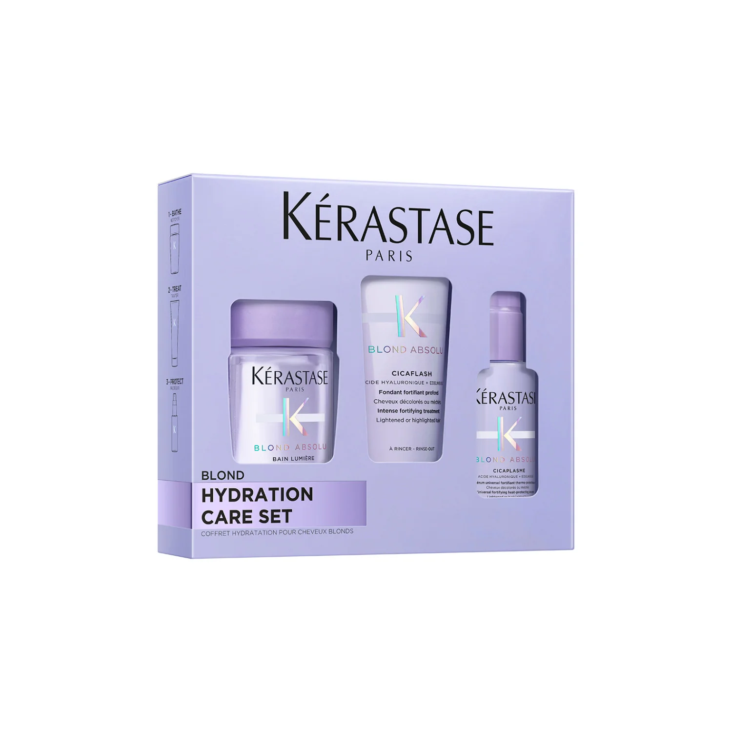 Blond Absolu Cofanetto Hydration Care Set - Cofanetti per Capelli, Shampoo Illuminante