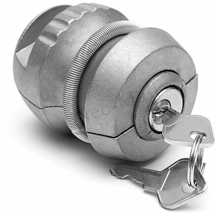 Acoplamiento de bola antirrobo para cerradura de enganche de remolque, piezas de remolque