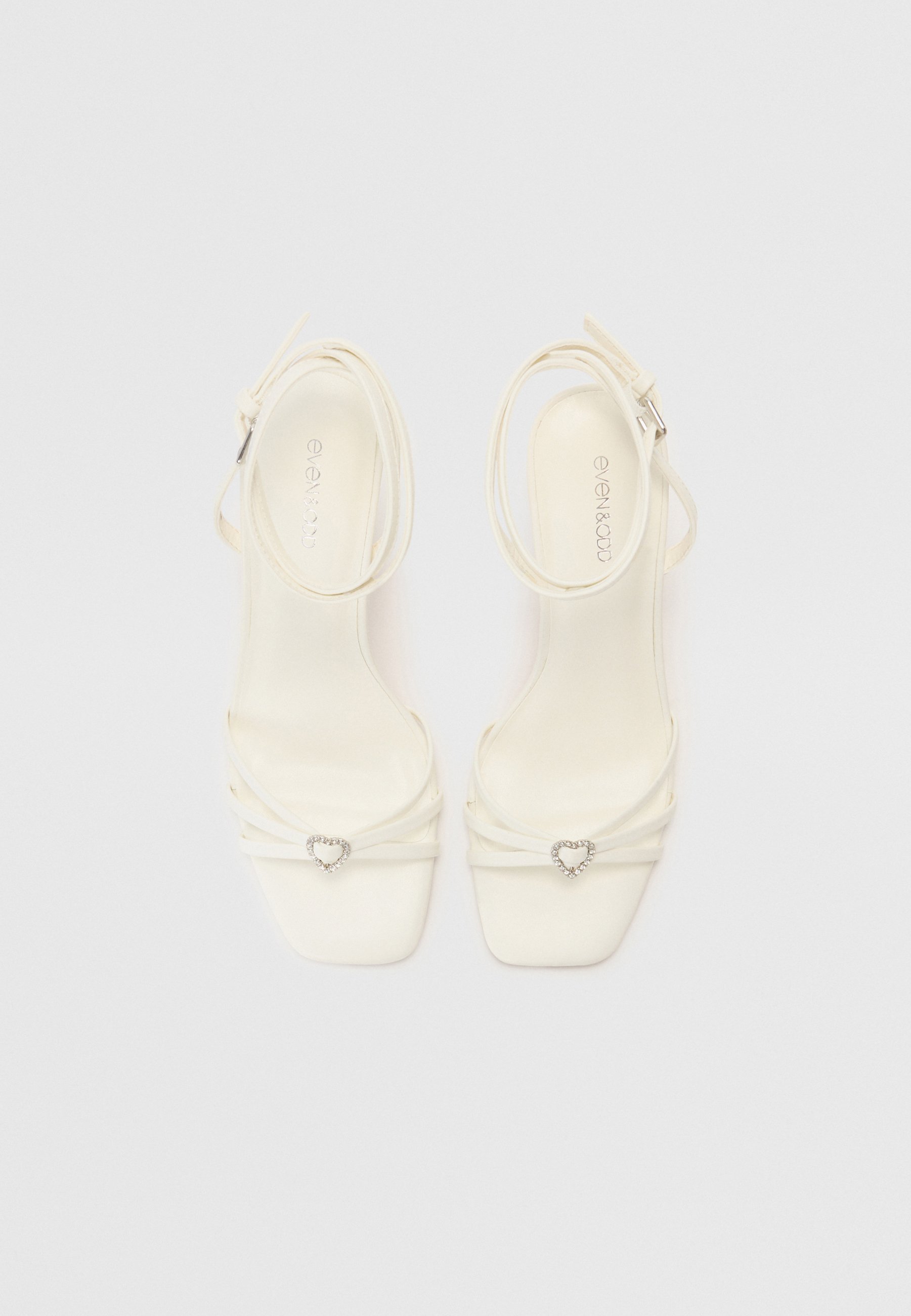 Even&Odd sandalen met hoge hakken - wit