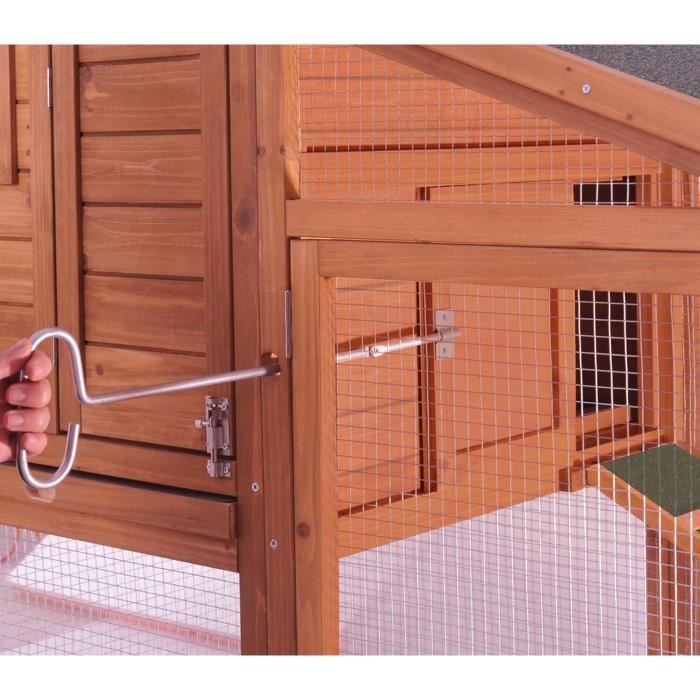 Poulailler standard toit bitumé 1 pente 1,50m²