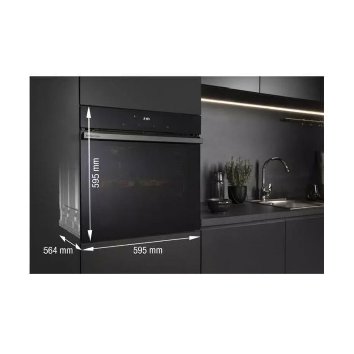 Horno empotrable Hisense de 59,4 cm, 77 L, 3500 W, negro - HO66F