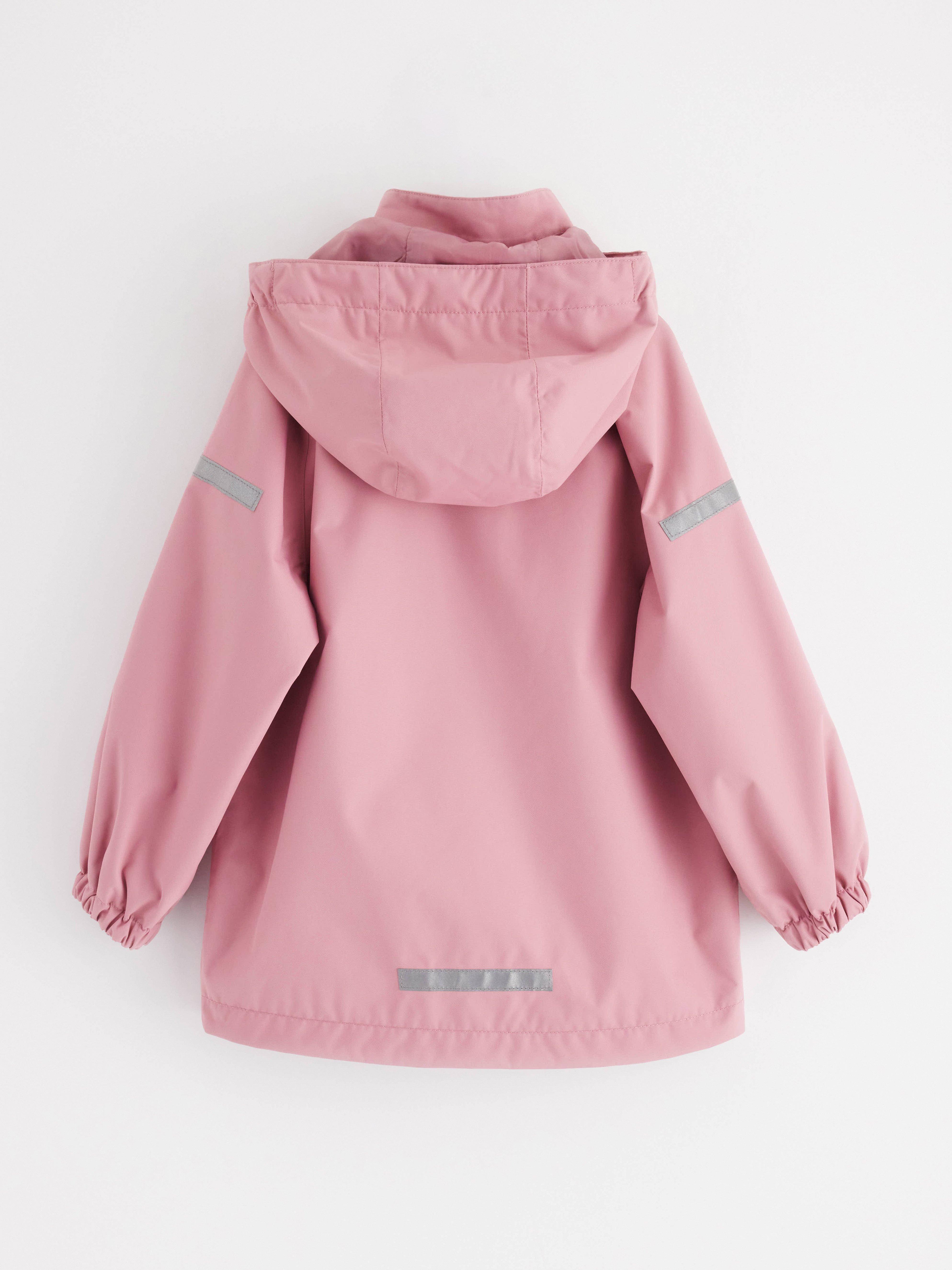 Nepromokavá shellová bunda Dark Dusty Pink