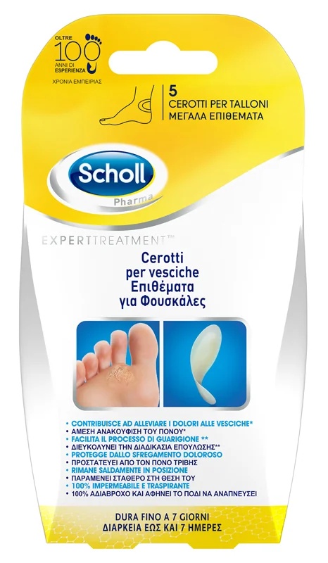 Scholl Blisters Cer Heel 6