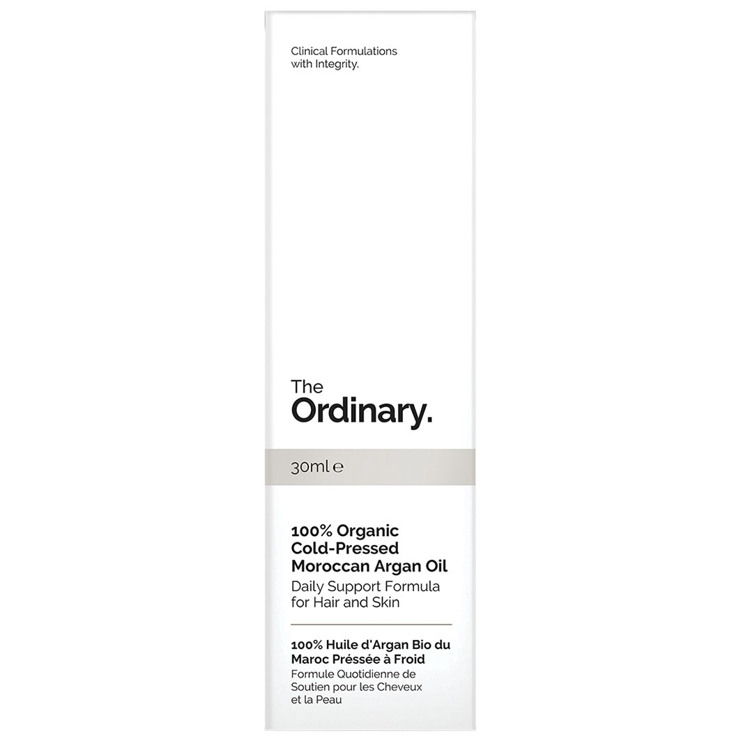 Hydratační krém na obličej The Ordinary Facial Oil 100% organický arganový olej z Maroka lisovaný za studena - 30 ml