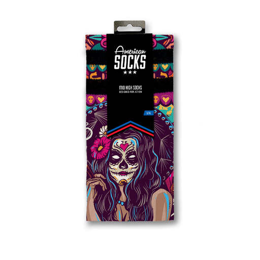 Calcetines American Socks  Día De Los Muertos Mid High