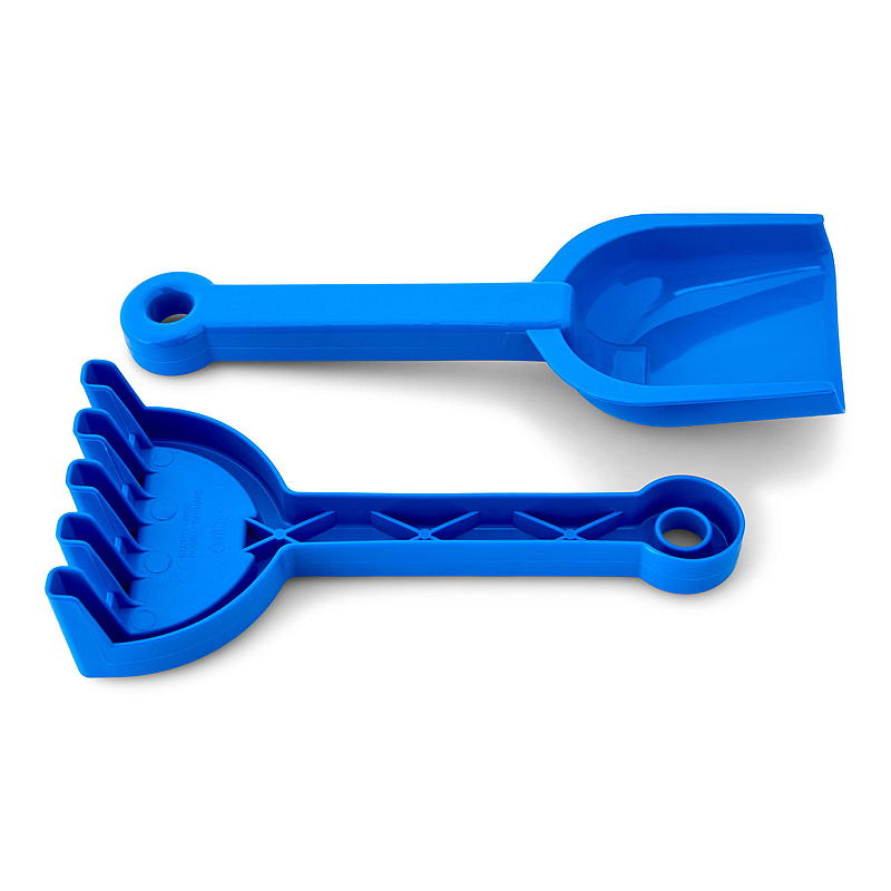 Juego de cubos Dantoy con pala, rastrillo y coches