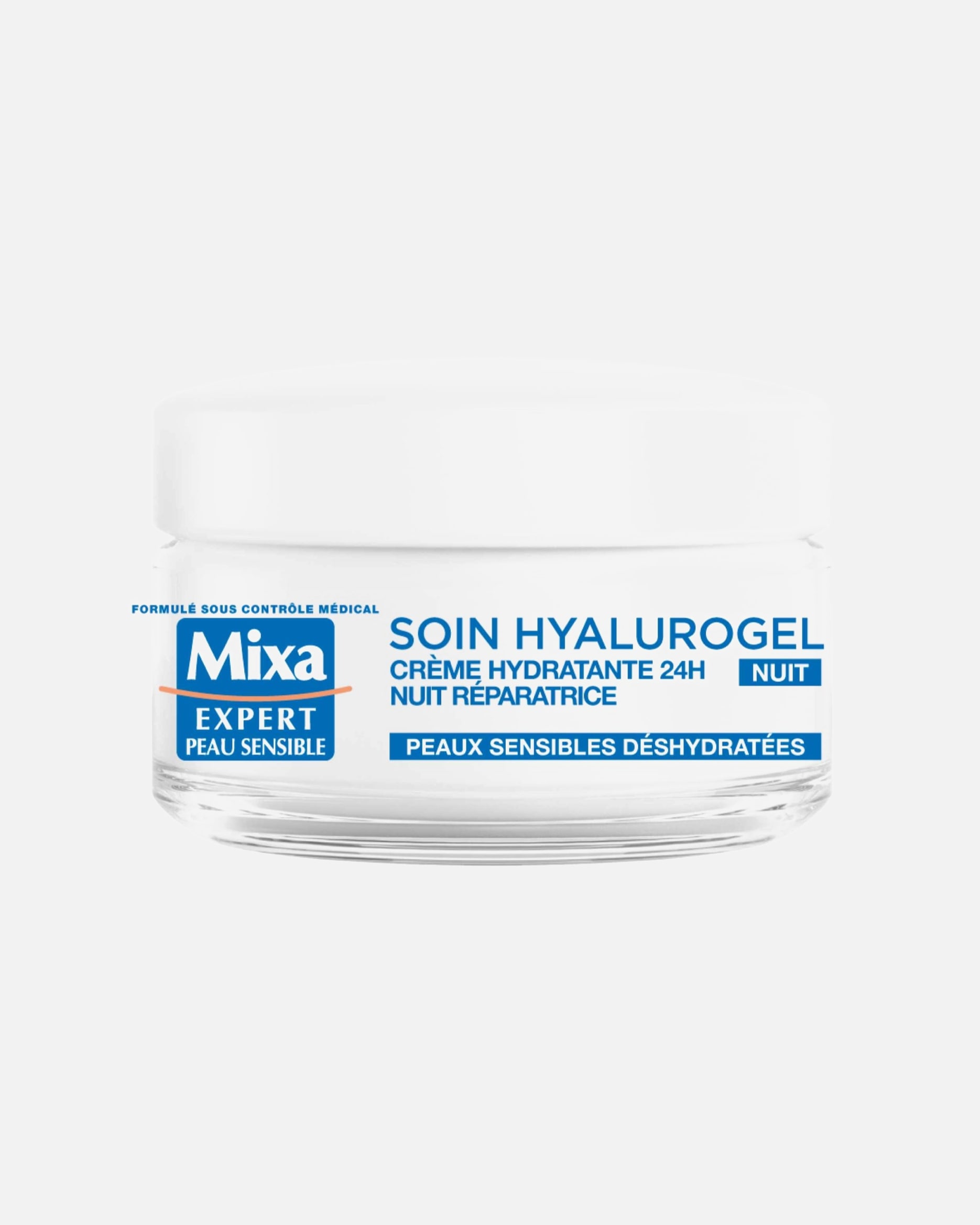 Mixa Hyalurogel Nuit Creme-Masque Hydratante Sommeil Réparateur