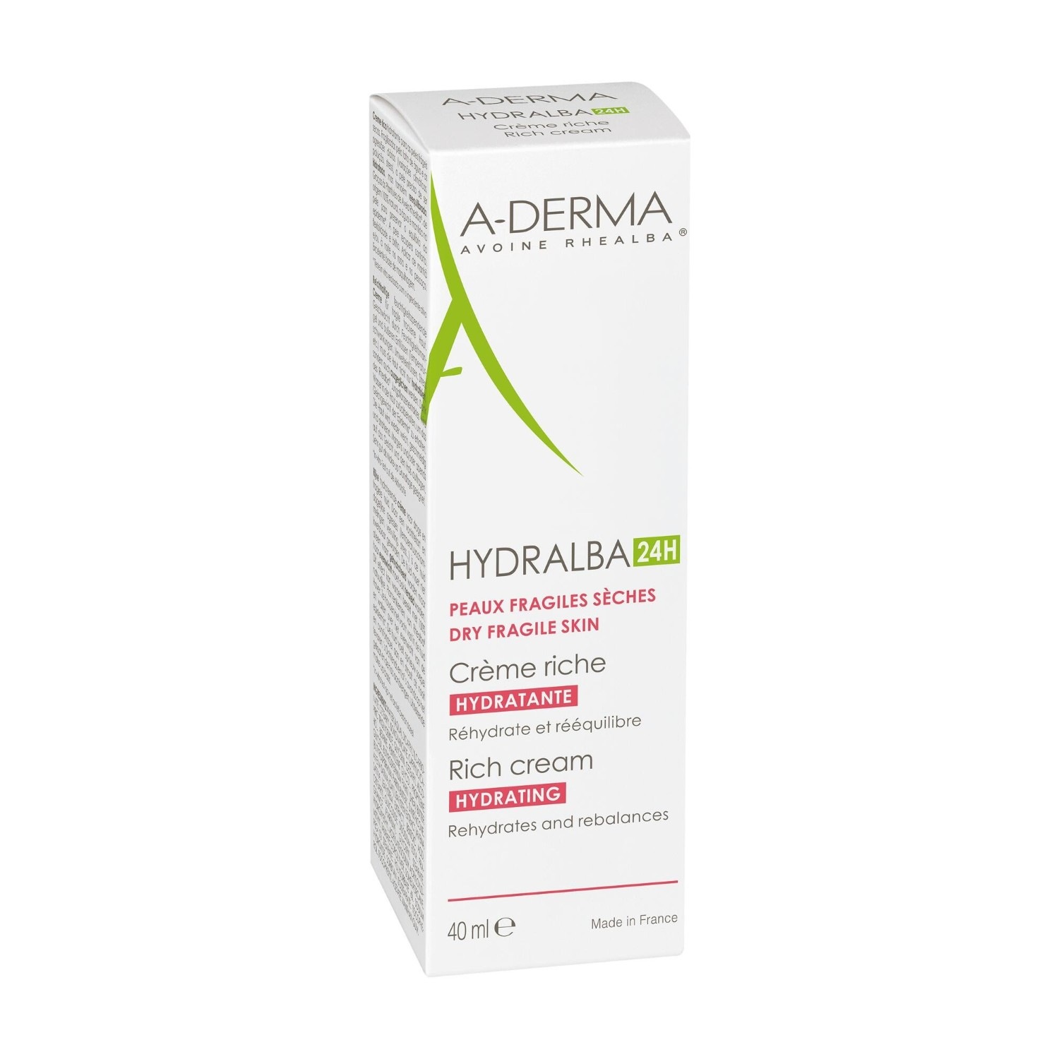 A-DERMA Crème visage riche hydratante