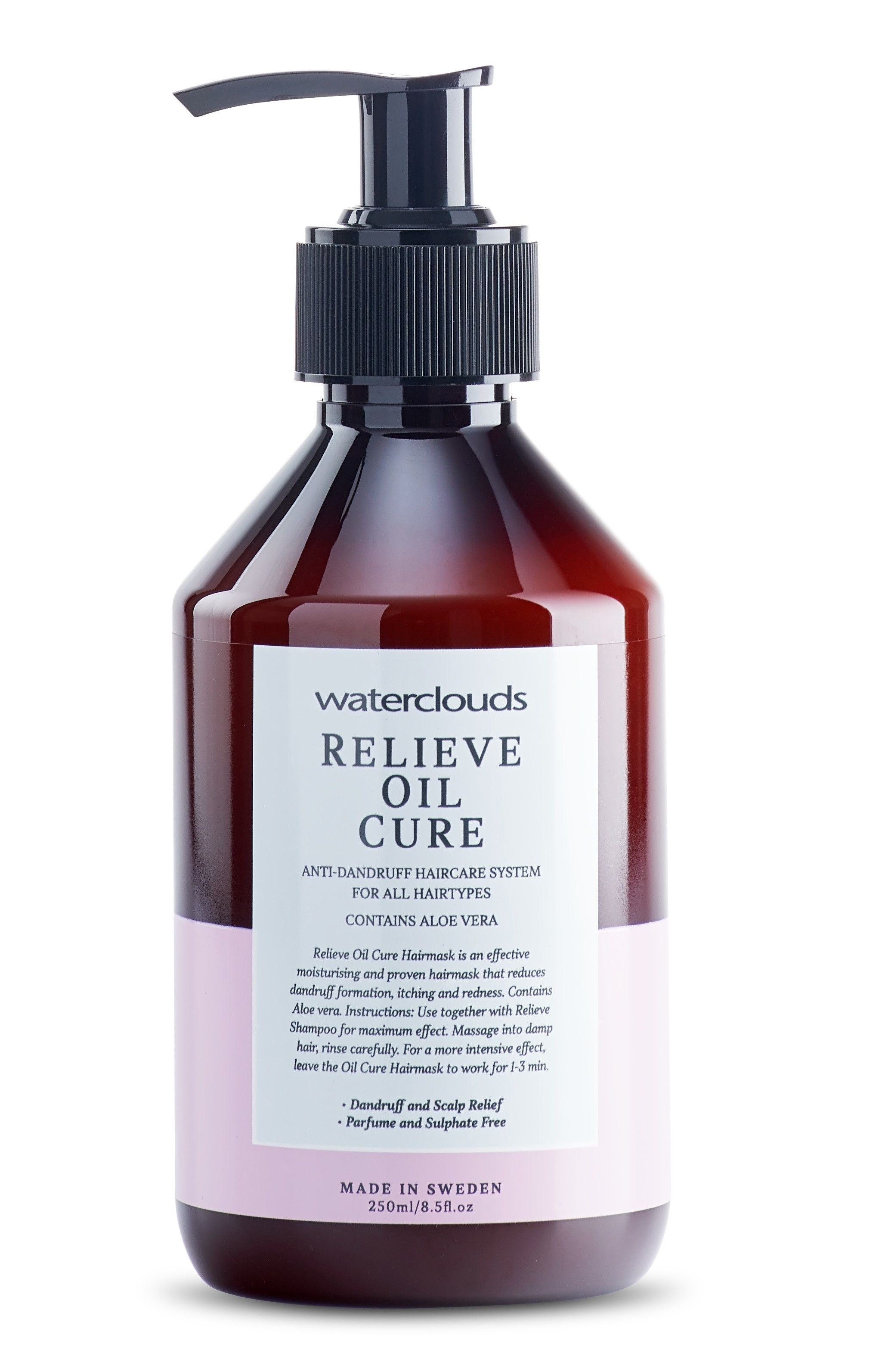 Priešpleiskaninė plaukų kaukė „Relief Oil Cure“ plaukų kaukė Plaukų kaukės