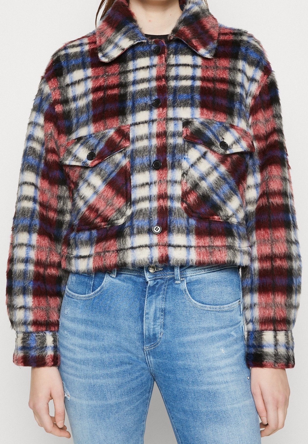 Veste légère Guess Originals - rouge