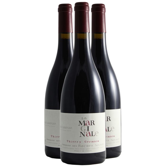Domaine des Roches Neuves Saumur-Champigny La Marginale 2021 - Vino rosso della Valle della Loira (3x75cl) Biologico