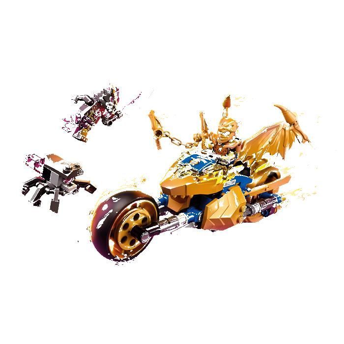 LEGO ninjago 71768 La moto dragon d’or de Jay Cadeaux Jouets Objets de collection 7+