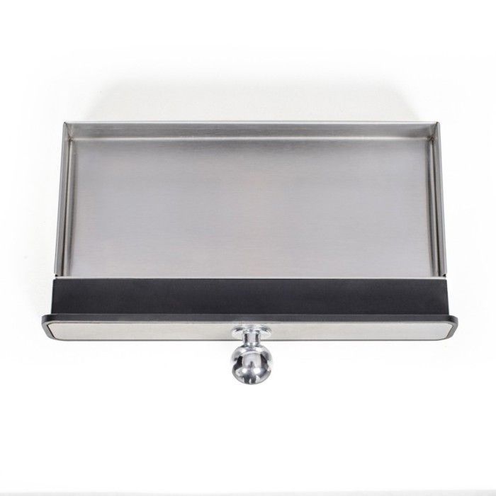 Plancha eléctrica - Acero inoxidable - Profesional - 2800W - Termostato regulable - Gran superficie 43x35cm