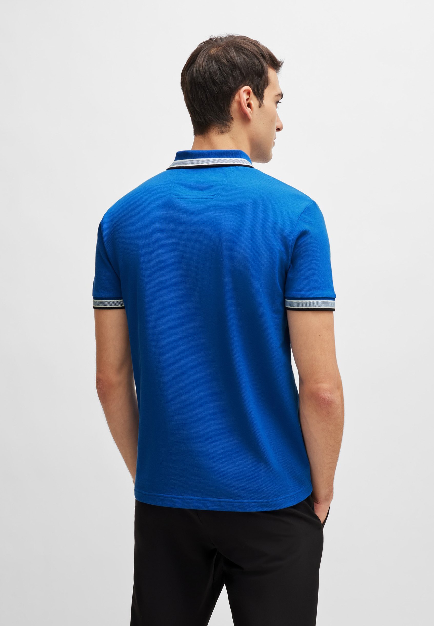 BOSS PADDY - Poloshirt - middelblauw